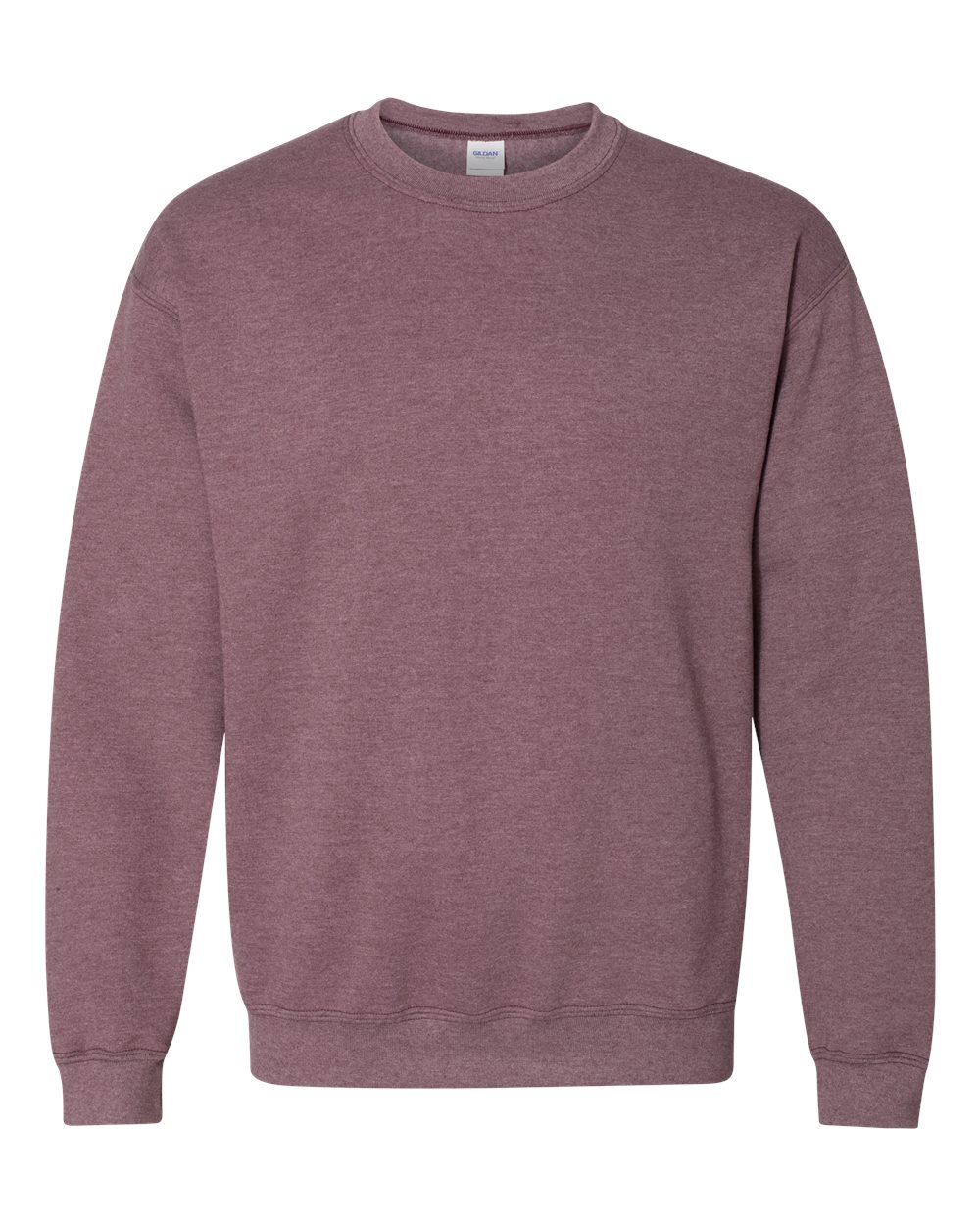 Gildan Unisex Heavy Blend™ Crewneck Sweatshirt - 18000 Heather Dark Maroon