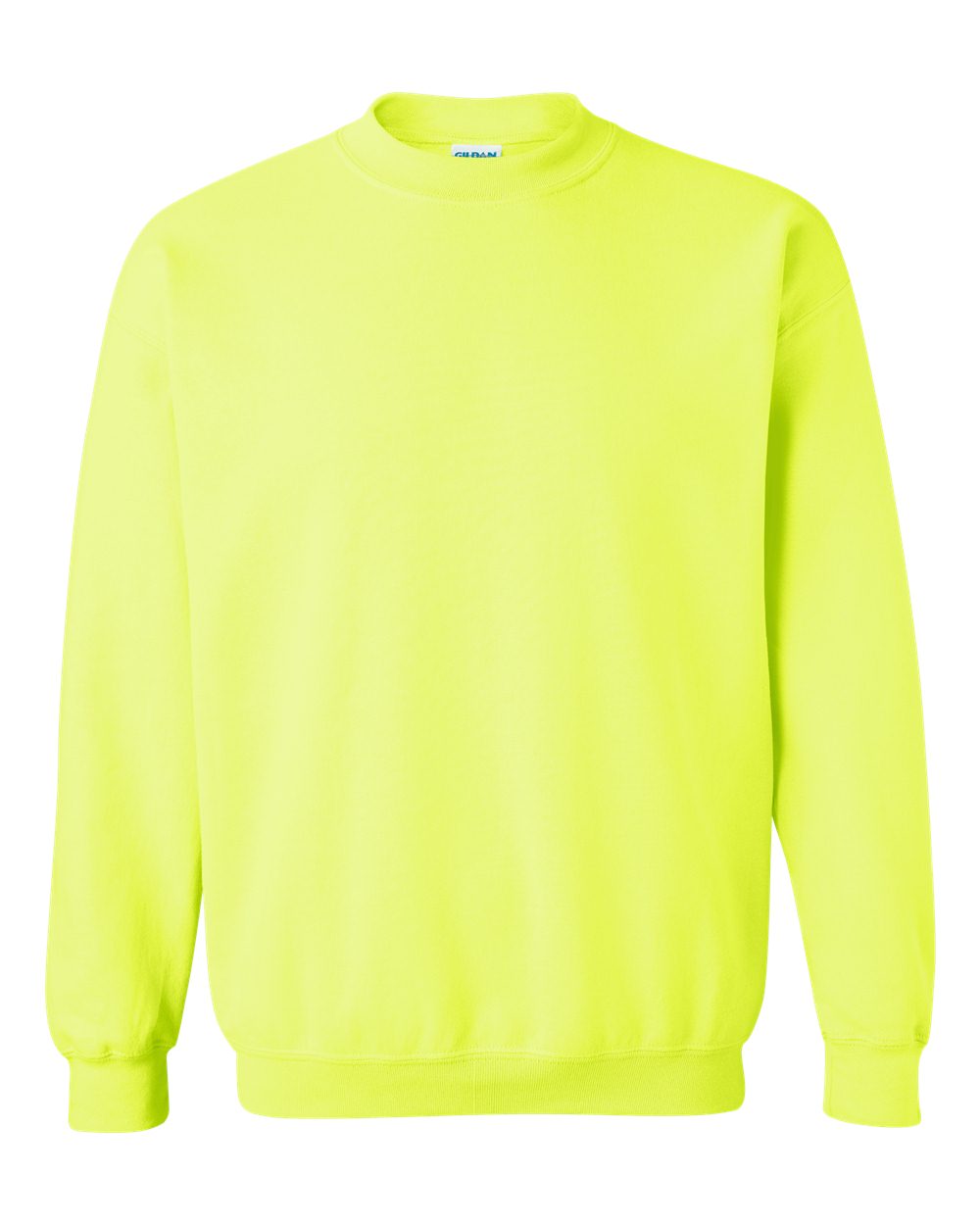 Gildan Unisex Heavy Blend™ Crewneck Sweatshirt - 18000 Safety Green