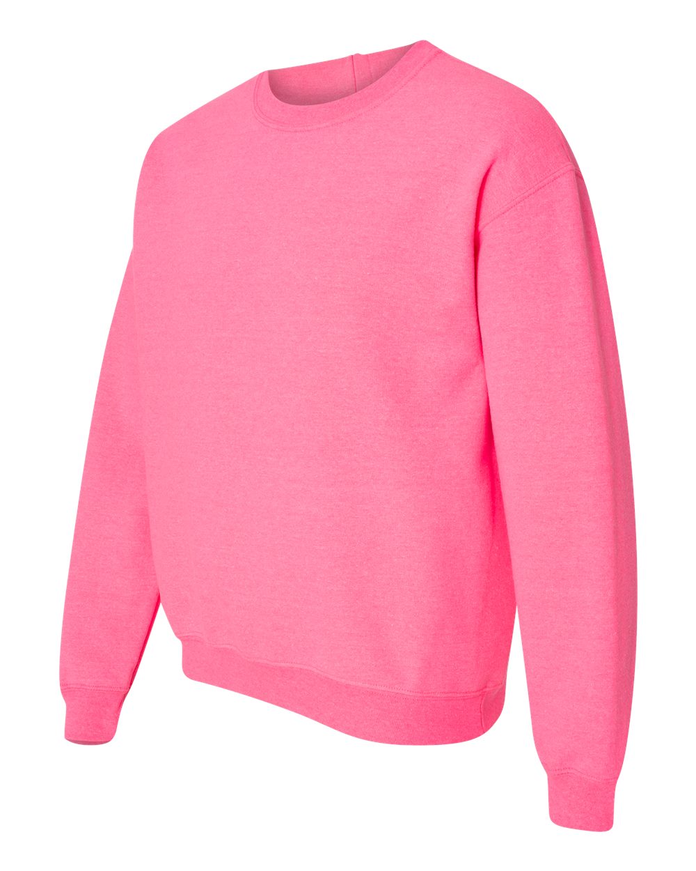 Gildan Unisex Heavy Blend™ Crewneck Sweatshirt - 18000 Safety Pink