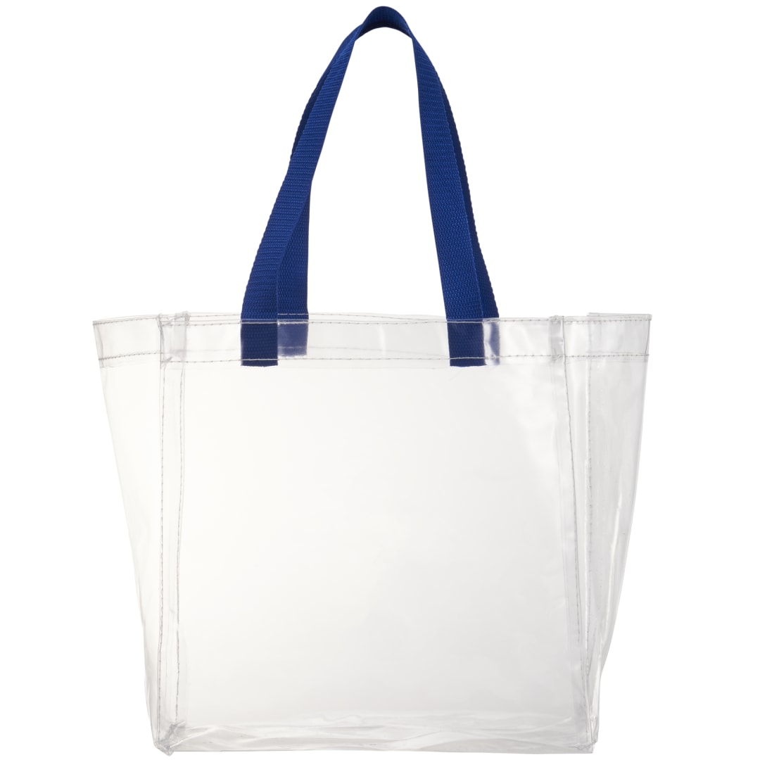 Rally Clear Stadium Tote - SM-7400 Blue