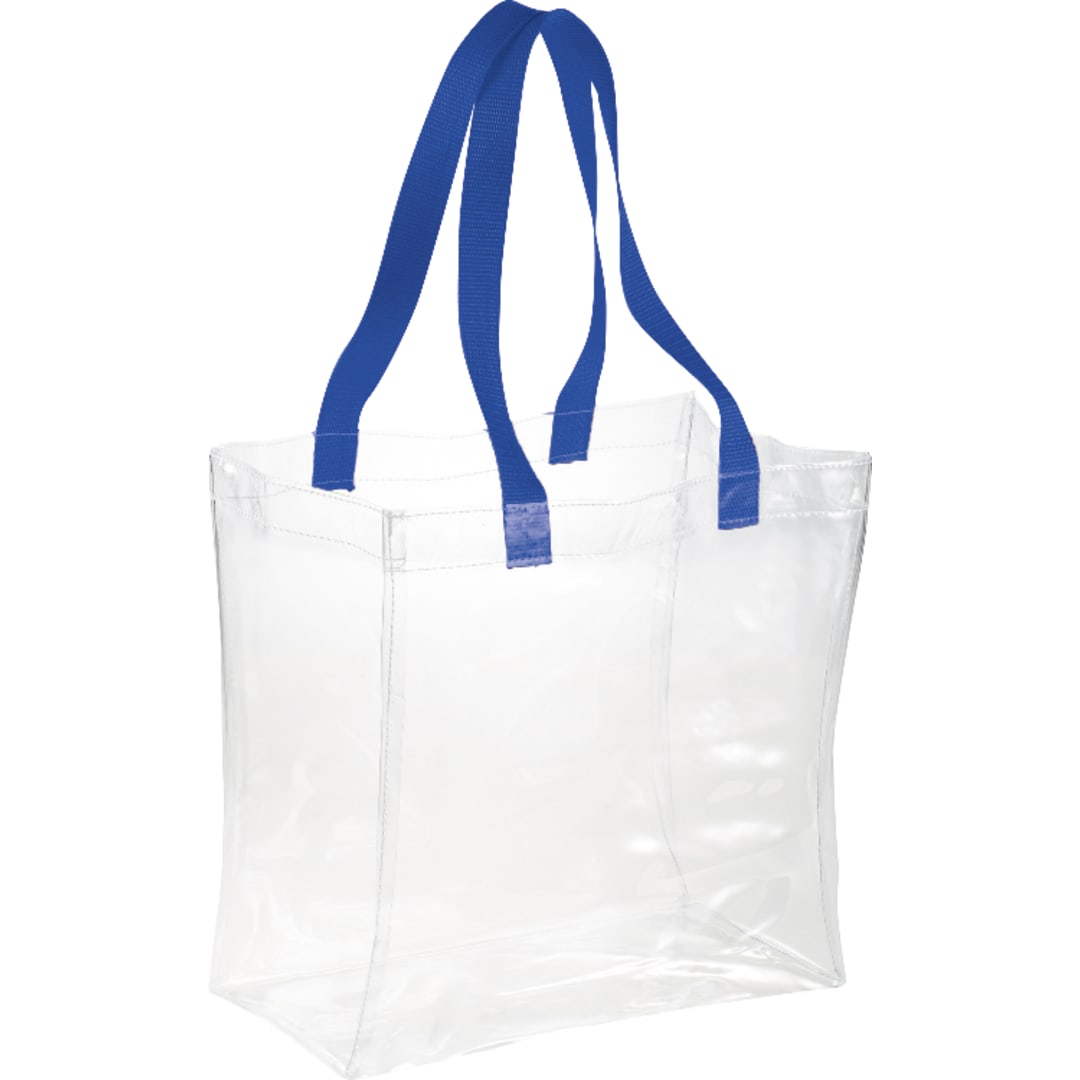 Bullet Rally Clear Stadium Tote - SM-7400 Blue