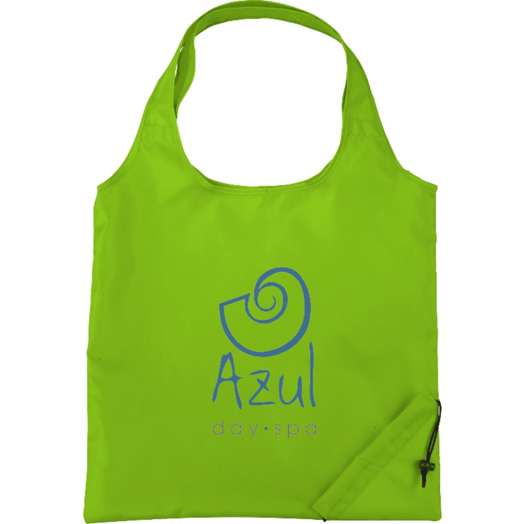 Bungalow Foldaway Shopper Tote - SM-7403 Green