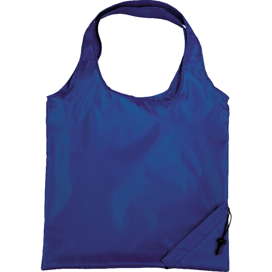 Bungalow Foldaway Shopper Tote - SM-7403 Blue