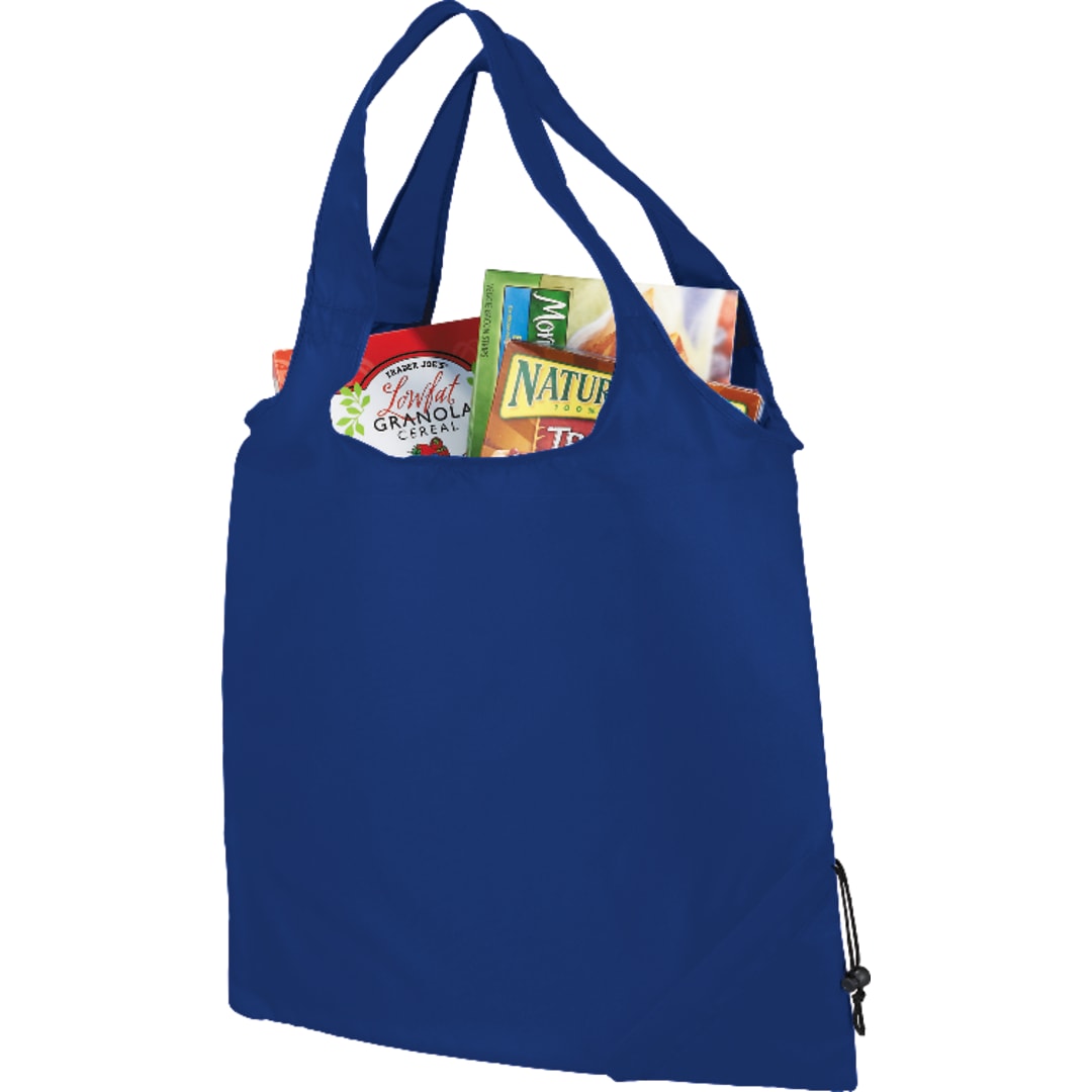 Bungalow Foldaway Shopper Tote - SM-7403 Blue