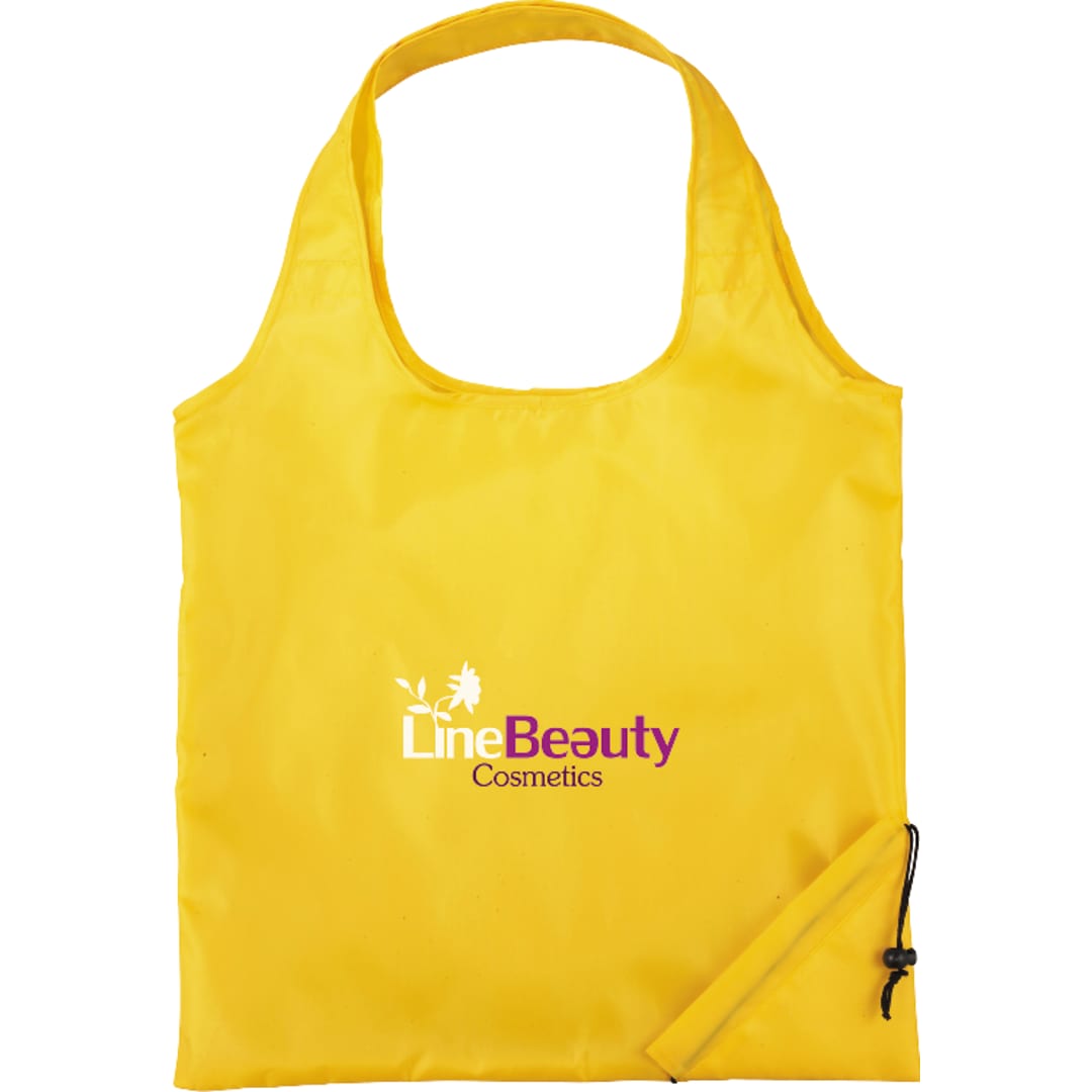 Bungalow Foldaway Shopper Tote - SM-7403 Yellow