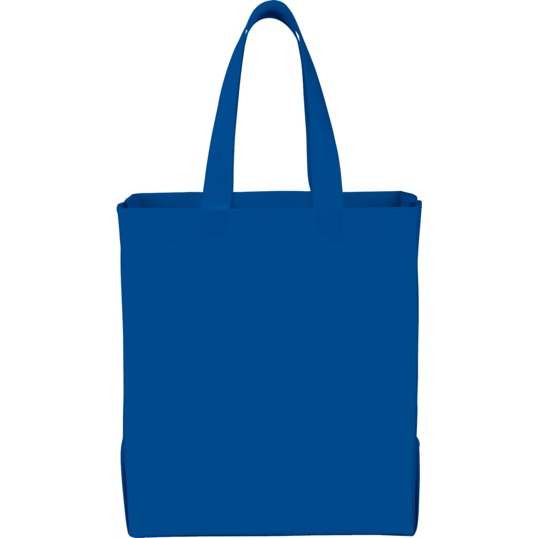 Liberty Heat Seal Non-Woven Grocery Tote - SM-7411 Blue