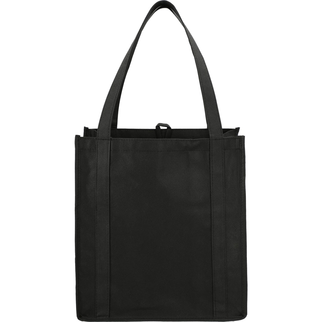 Bullet Little Juno Non-Woven Grocery Tote - SM-7412 Black