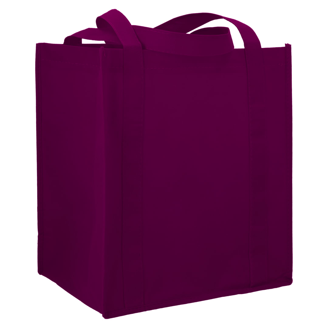 Bullet Little Juno Non-Woven Grocery Tote - SM-7412 Red
