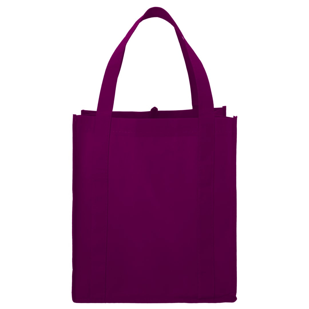 Bullet Little Juno Non-Woven Grocery Tote - SM-7412 Red