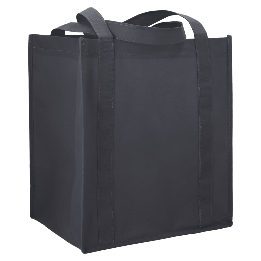 Bullet Little Juno Non-Woven Grocery Tote - SM-7412 Gray
