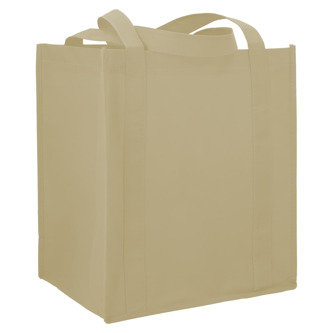 Bullet Little Juno Non-Woven Grocery Tote - SM-7412 White