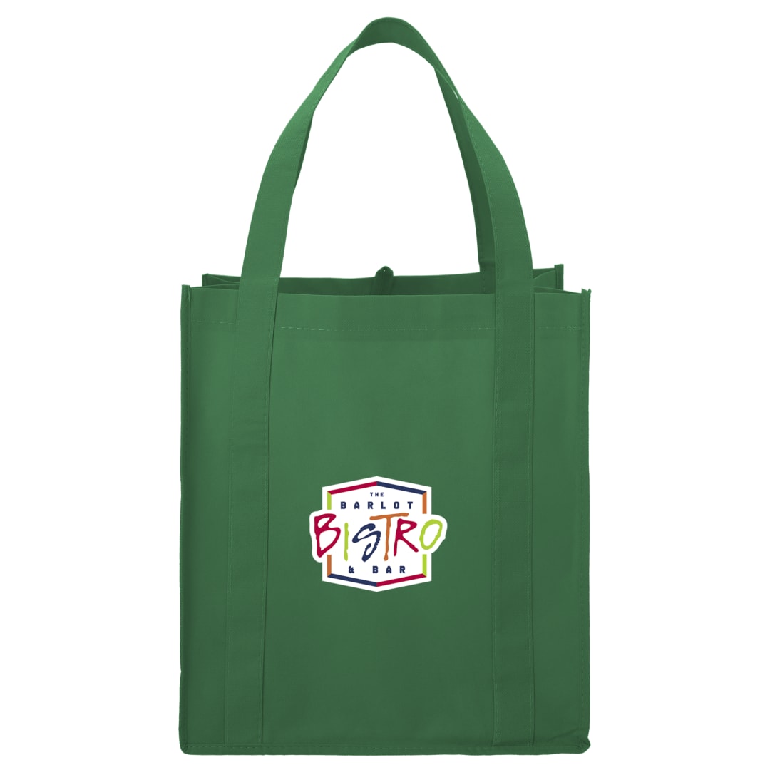 Bullet Little Juno Non-Woven Grocery Tote - SM-7412 Green