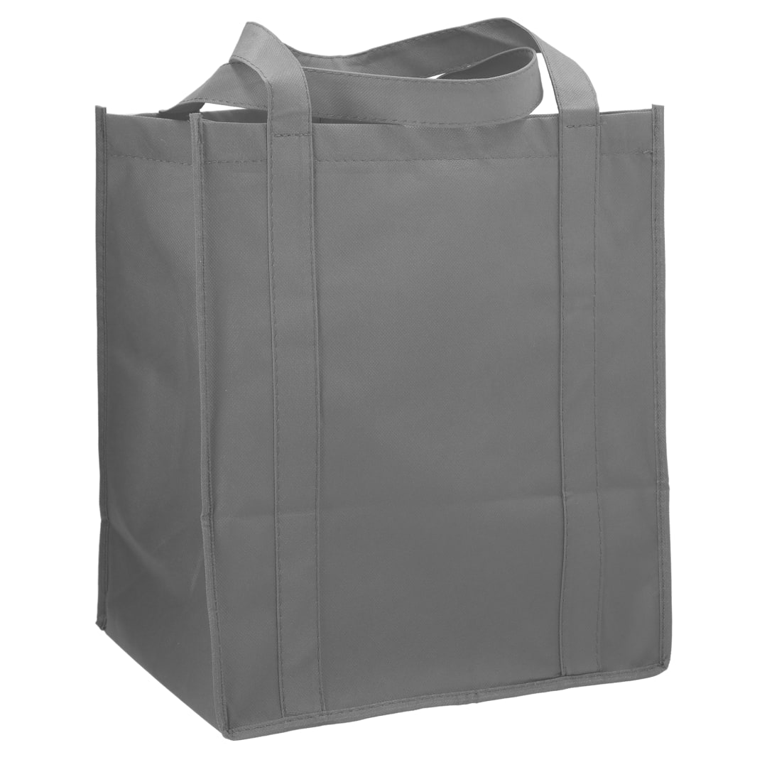 Bullet Little Juno Non-Woven Grocery Tote - SM-7412 Gray
