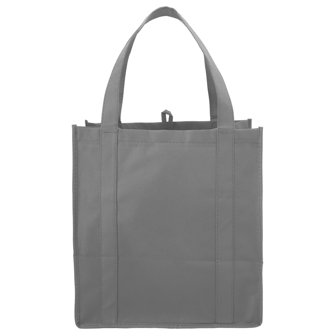 Bullet Little Juno Non-Woven Grocery Tote - SM-7412 Gray