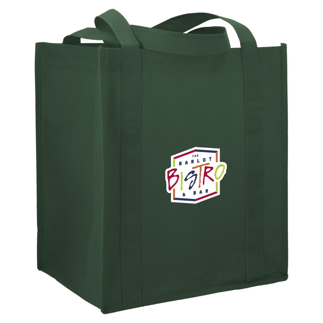 Bullet Little Juno Non-Woven Grocery Tote - SM-7412 Green