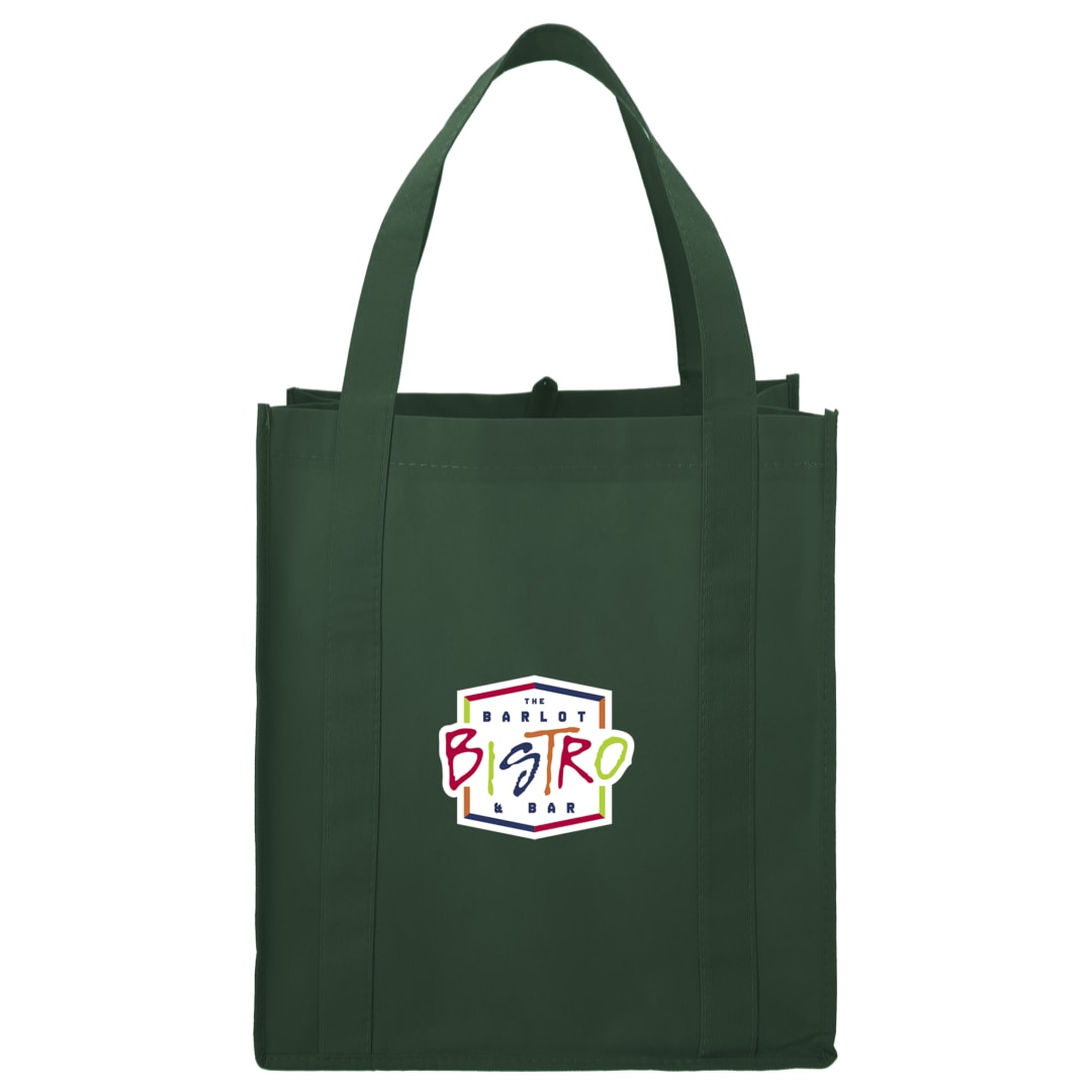 Bullet Little Juno Non-Woven Grocery Tote - SM-7412 Green