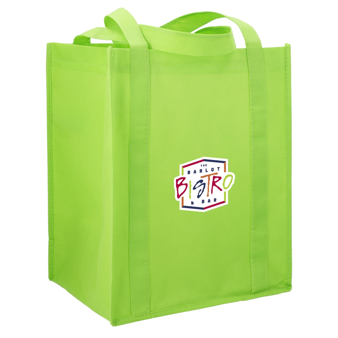 Bullet Little Juno Non-Woven Grocery Tote - SM-7412 Green