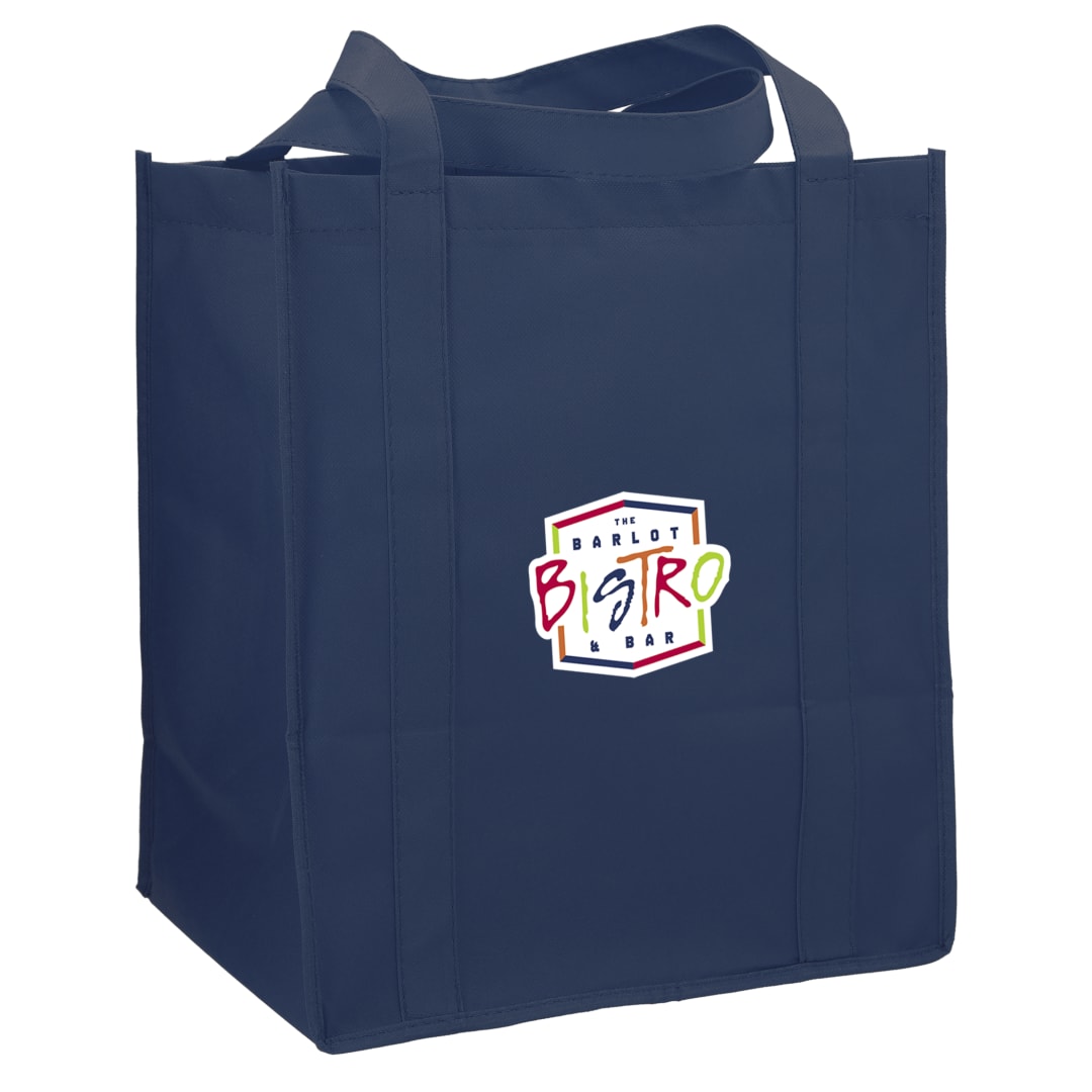 Bullet Little Juno Non-Woven Grocery Tote - SM-7412 Blue