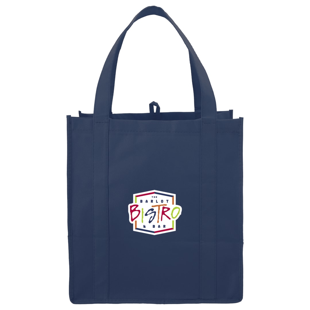 Bullet Little Juno Non-Woven Grocery Tote - SM-7412 Blue