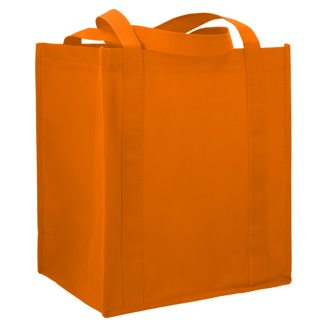 Bullet Little Juno Non-Woven Grocery Tote - SM-7412 Orange