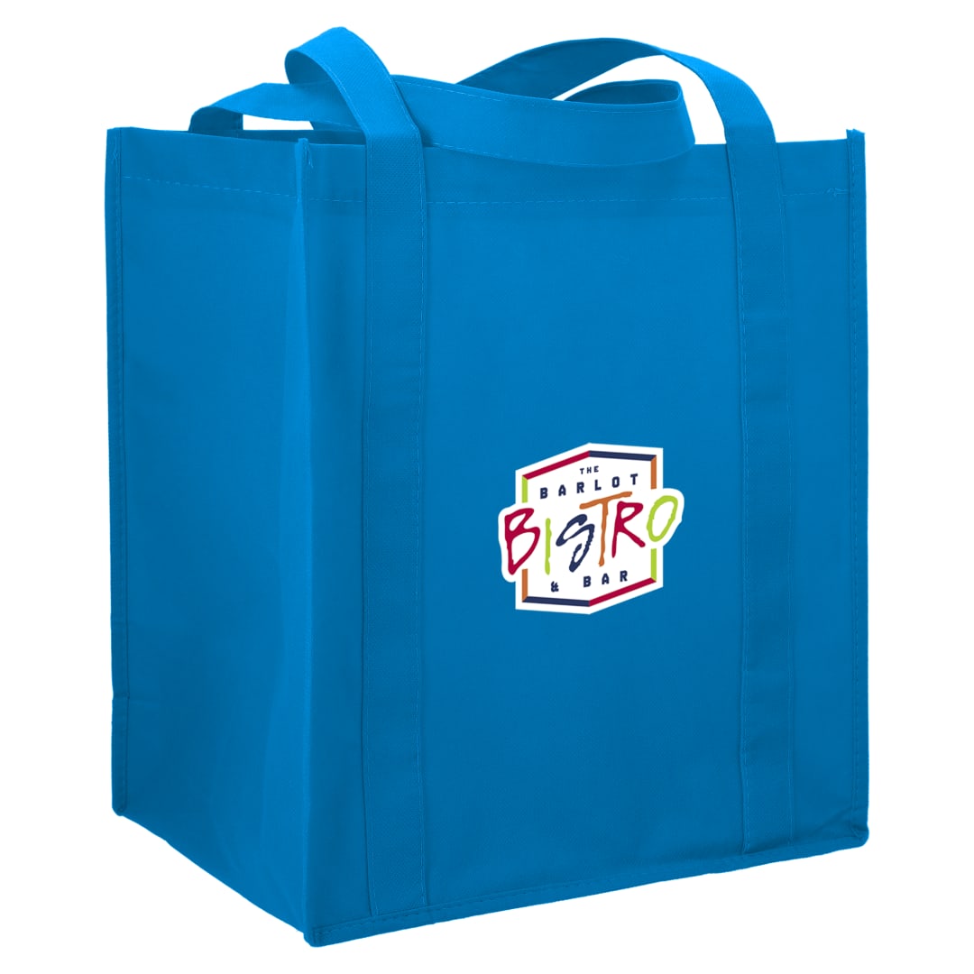 Bullet Little Juno Non-Woven Grocery Tote - SM-7412 Blue