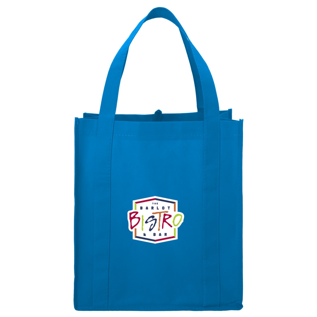 Bullet Little Juno Non-Woven Grocery Tote - SM-7412 Blue