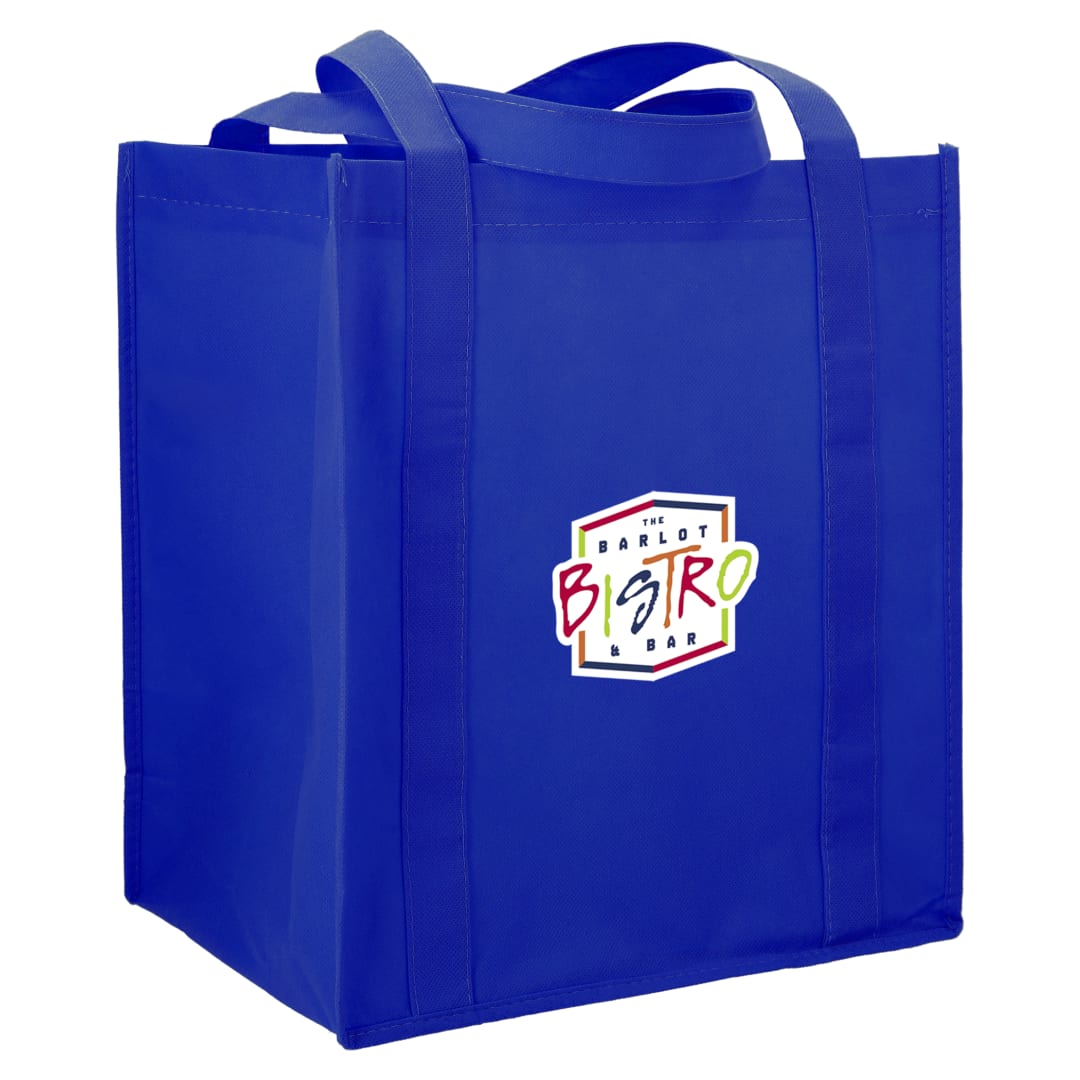 Bullet Little Juno Non-Woven Grocery Tote - SM-7412 Blue