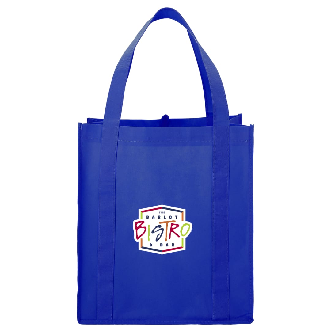 Bullet Little Juno Non-Woven Grocery Tote - SM-7412 Blue