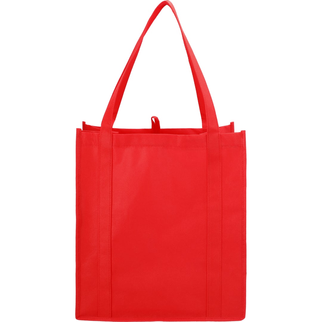 Bullet Little Juno Non-Woven Grocery Tote - SM-7412 Red