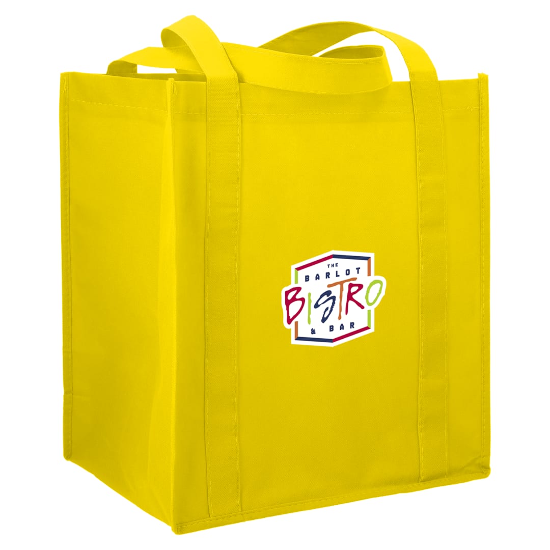 Bullet Little Juno Non-Woven Grocery Tote - SM-7412 Yellow