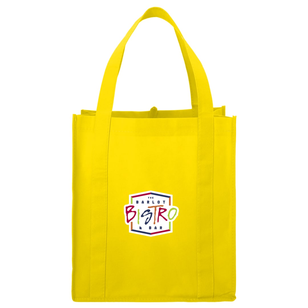 Bullet Little Juno Non-Woven Grocery Tote - SM-7412 Yellow