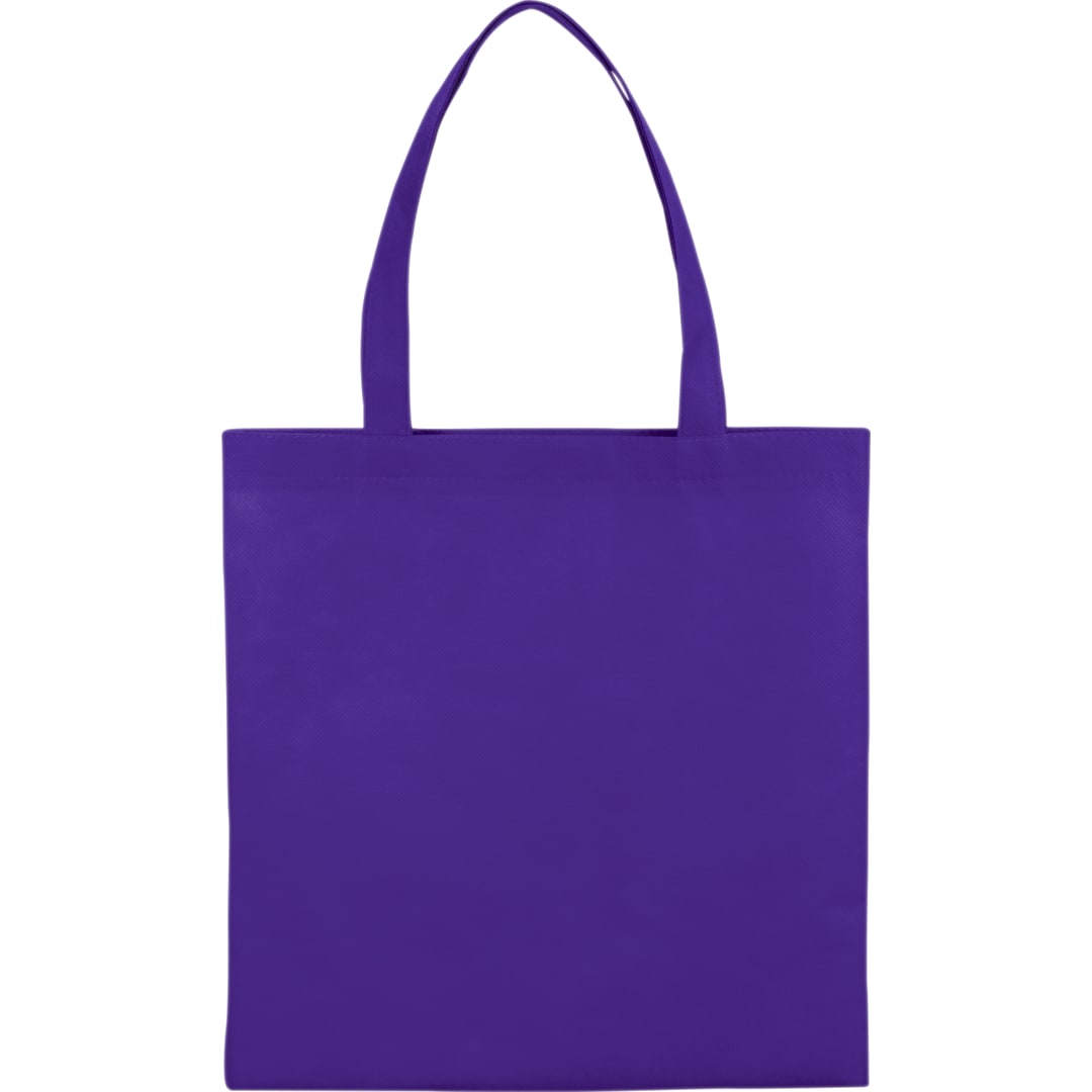 Small Zeus Non-Woven Convention Tote - SM-7420 Purple