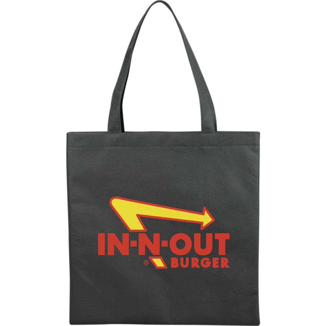 Small Zeus Non-Woven Convention Tote - SM-7420 Black