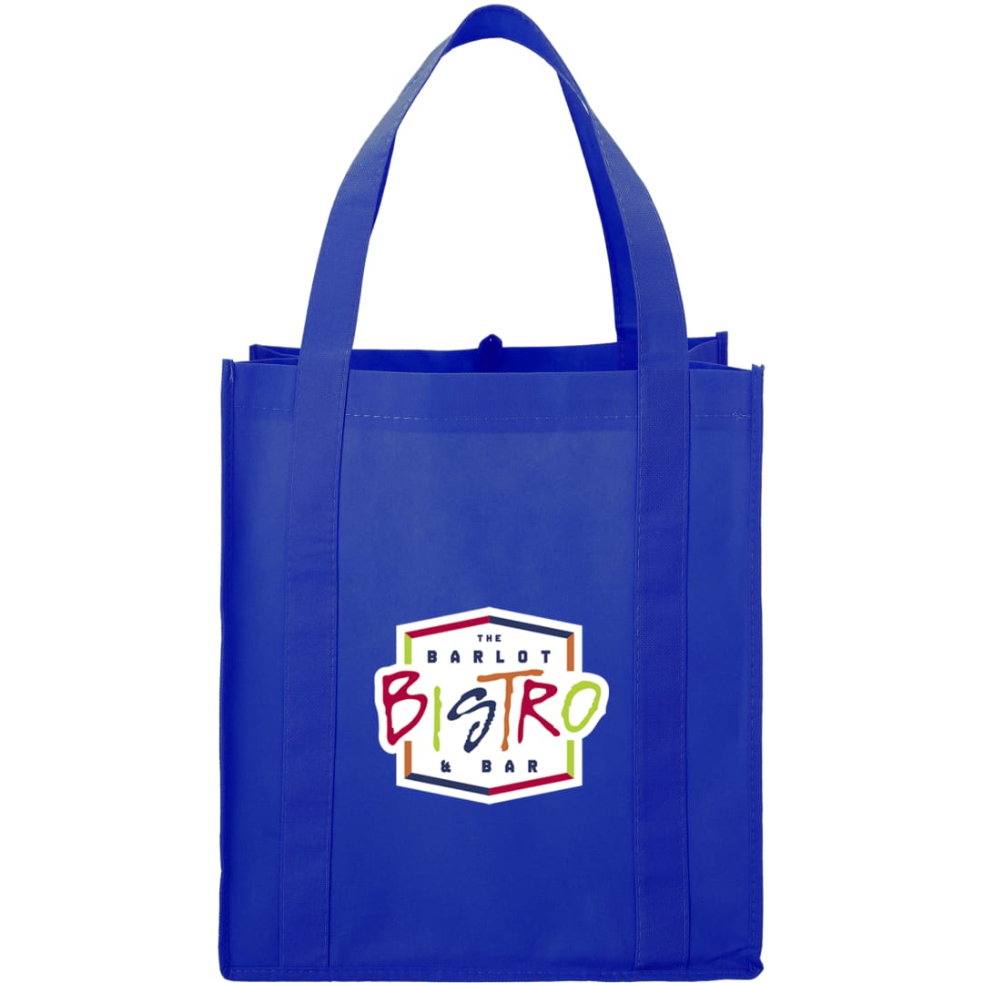 Hercules Non-Woven Grocery Tote - SM-7427 Royal Blue (BL)