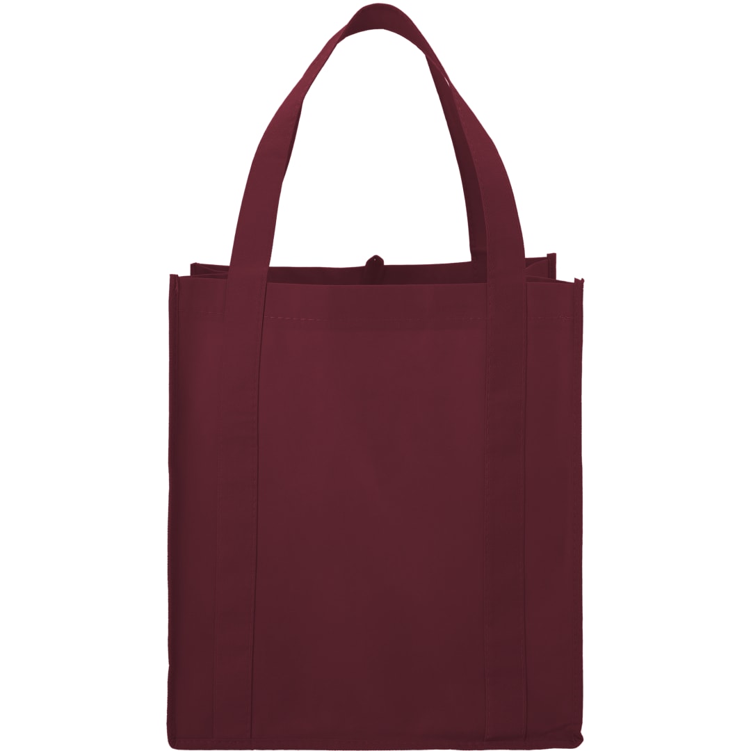 Hercules Non-Woven Grocery Tote - SM-7427 Red