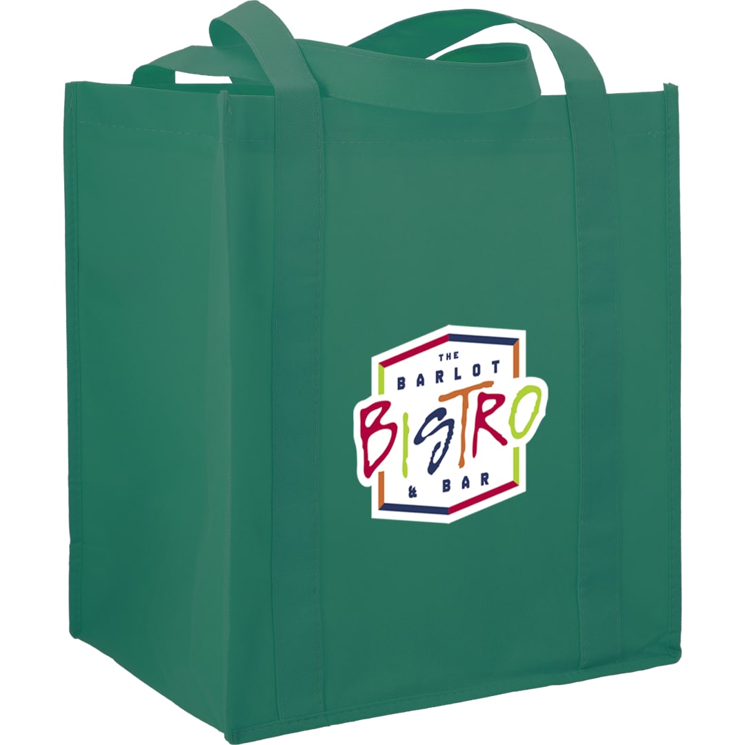 Hercules Non-Woven Grocery Tote - SM-7427 Green