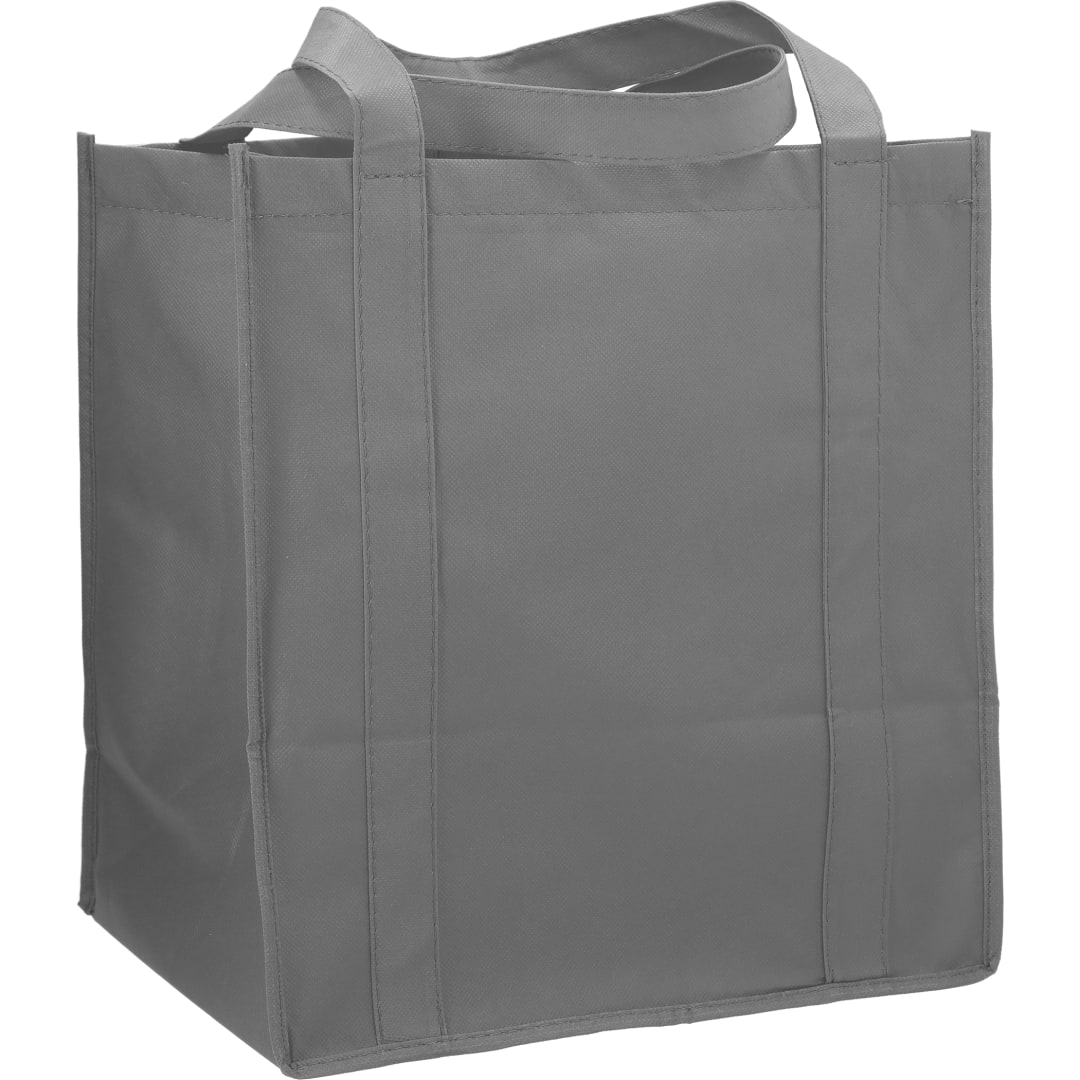 Hercules Non-Woven Grocery Tote - SM-7427 Gray