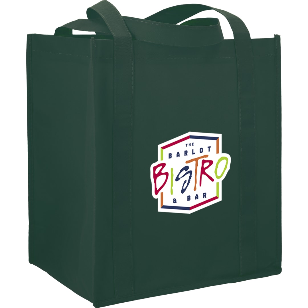 Hercules Non-Woven Grocery Tote - SM-7427 Green