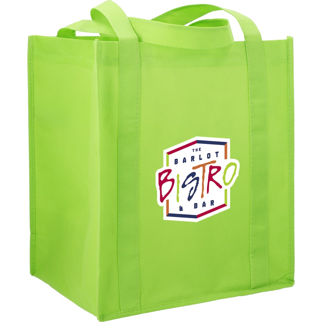 Hercules Non-Woven Grocery Tote - SM-7427 Green