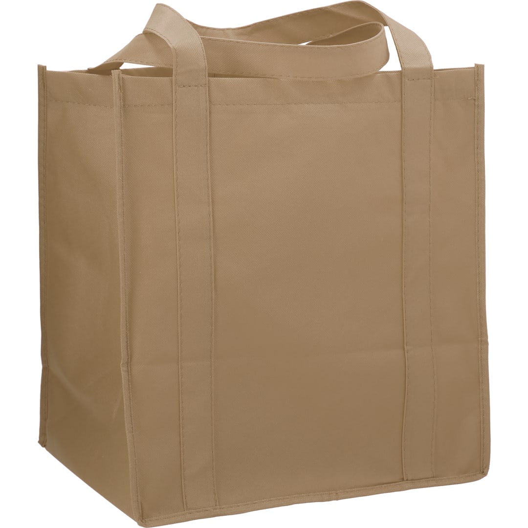 Hercules Non-Woven Grocery Tote - SM-7427 Natural
