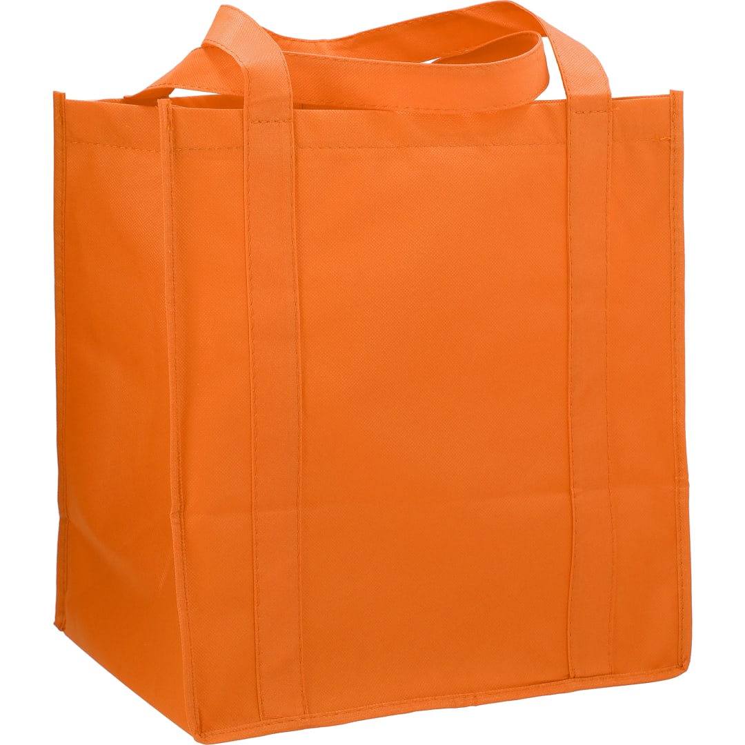 Hercules Non-Woven Grocery Tote - SM-7427 Orange