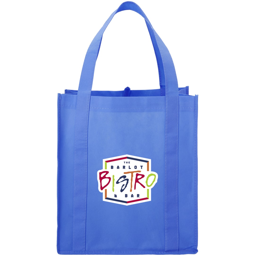 Hercules Non-Woven Grocery Tote - SM-7427 Blue
