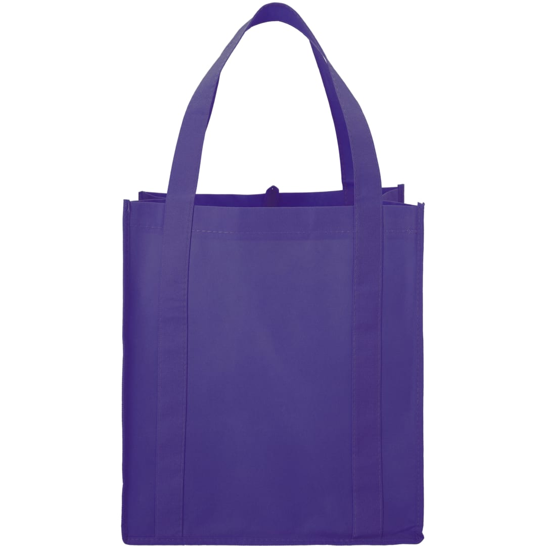 Hercules Non-Woven Grocery Tote - SM-7427 Purple