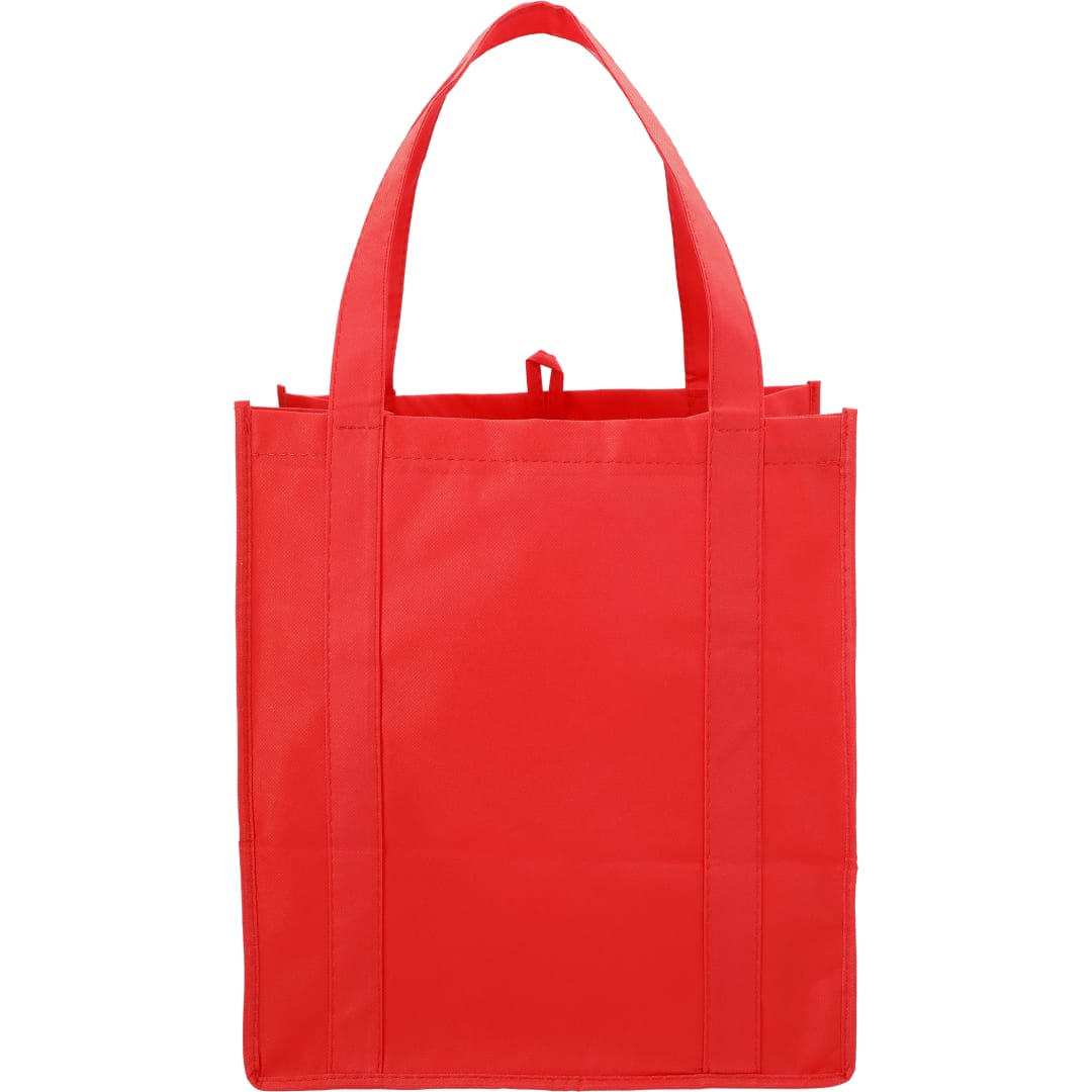 Hercules Non-Woven Grocery Tote - SM-7427 Red