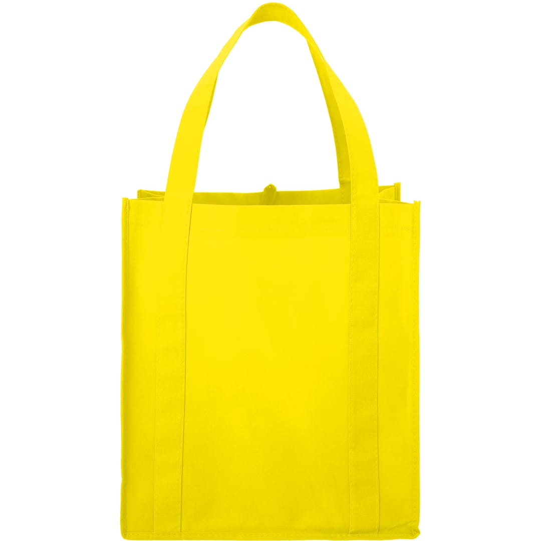 Hercules Non-Woven Grocery Tote - SM-7427 Yellow