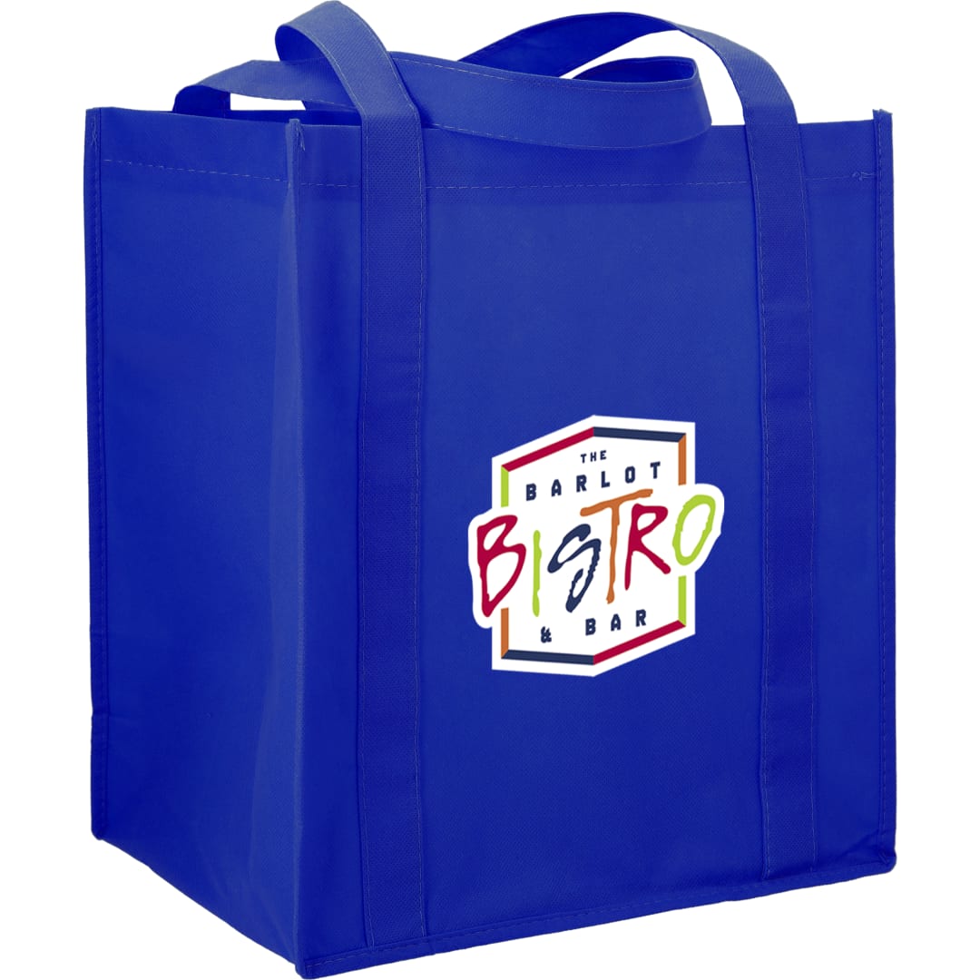 Bullet Hercules Non-Woven Grocery Tote - SM-7427 Blue