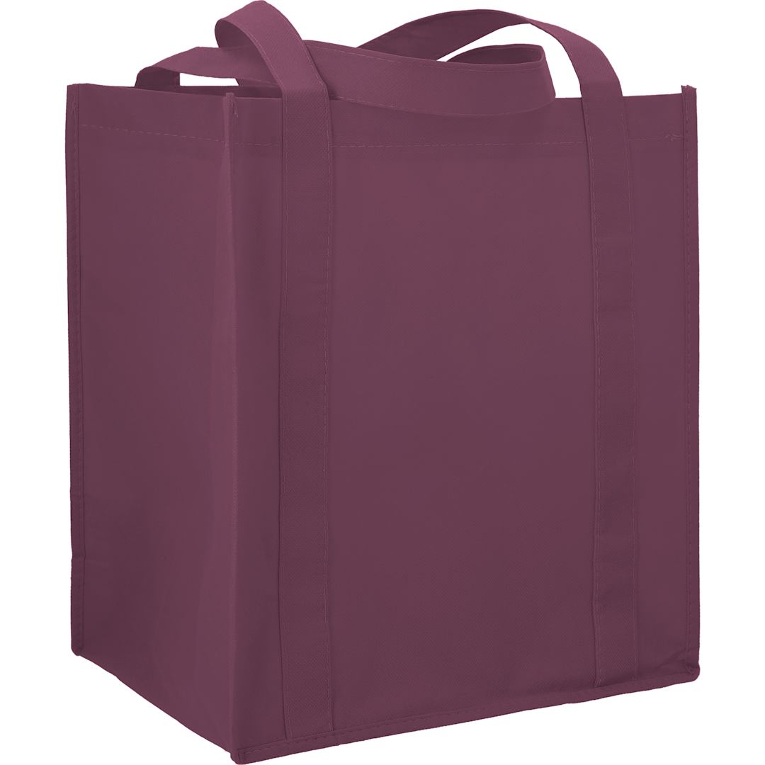 Bullet Hercules Non-Woven Grocery Tote - SM-7427 Red