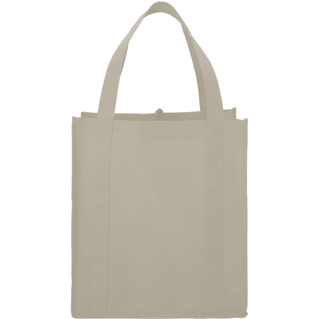 Bullet Hercules Non-Woven Grocery Tote - SM-7427 White