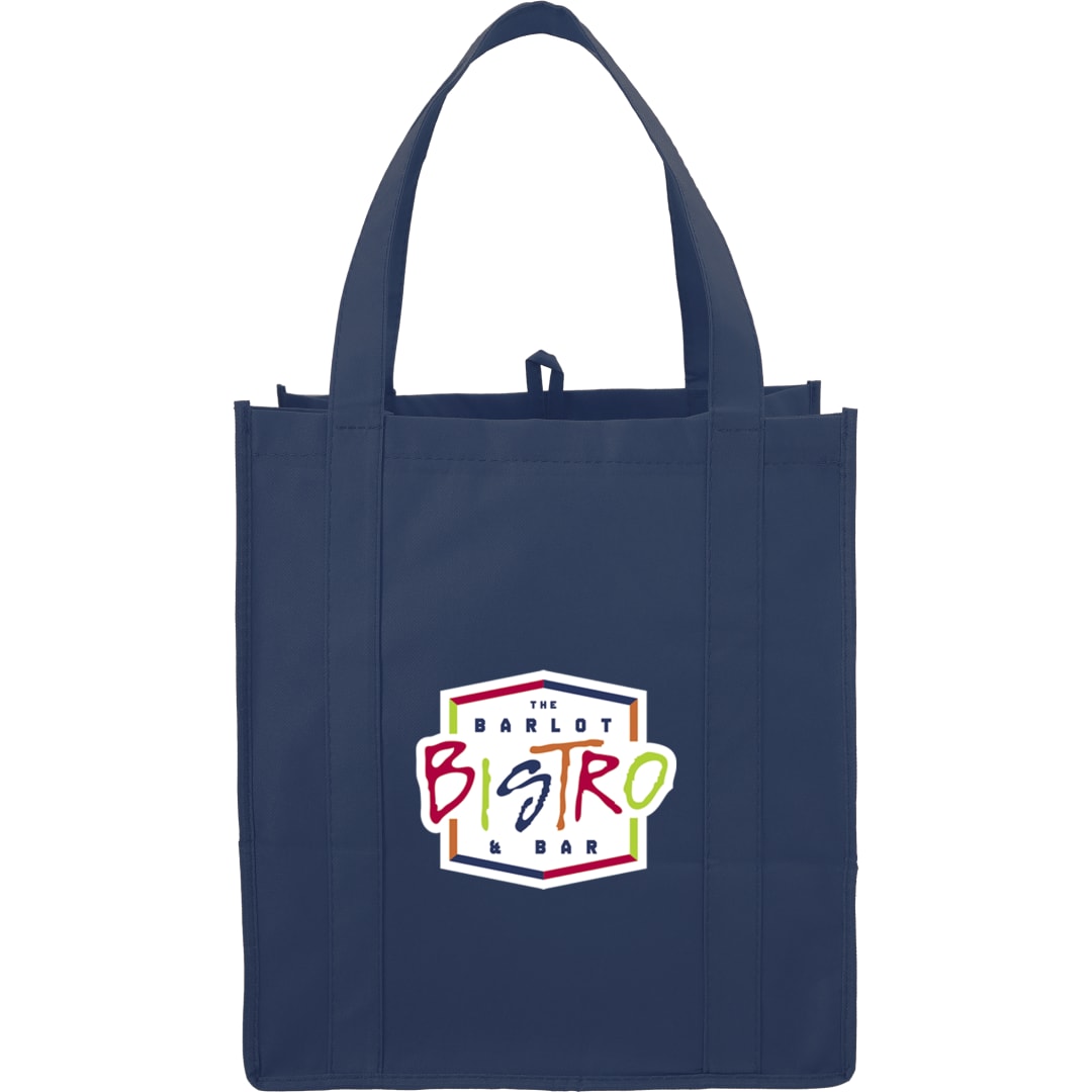 Bullet Hercules Non-Woven Grocery Tote - SM-7427 Blue