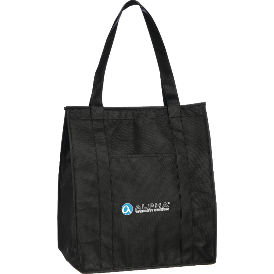 Hercules Insulated Grocery Tote - SM-7431 Black